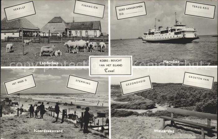 Texel Marsdiep Nordseestrand Landschaft