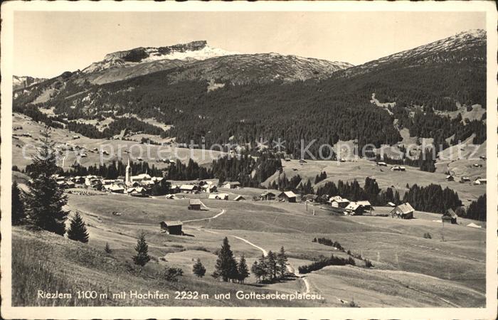 Riezlern Kleinwalsertal Vorarlberg Gottesackerplateau