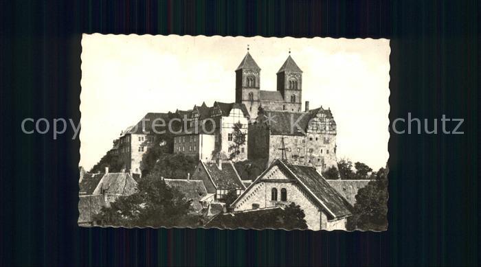 Quedlinburg Harz Schloss Dom