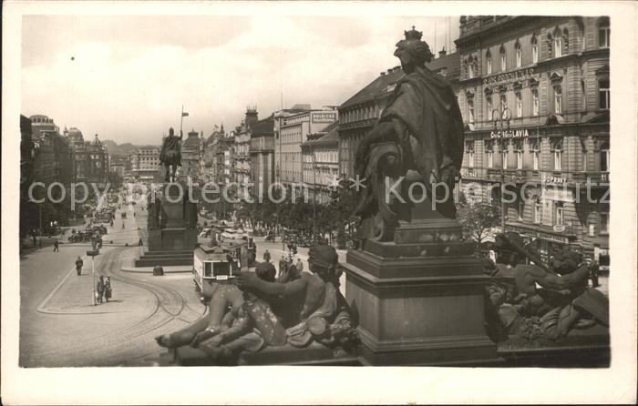 Prag Prahy Prague Wenzelsplatz