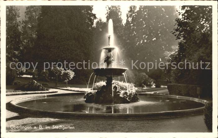 ueberlingen Bodensee Stadtgarten