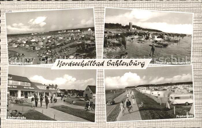 Sahlenburg Strand Promenade Zeltplatz Finck