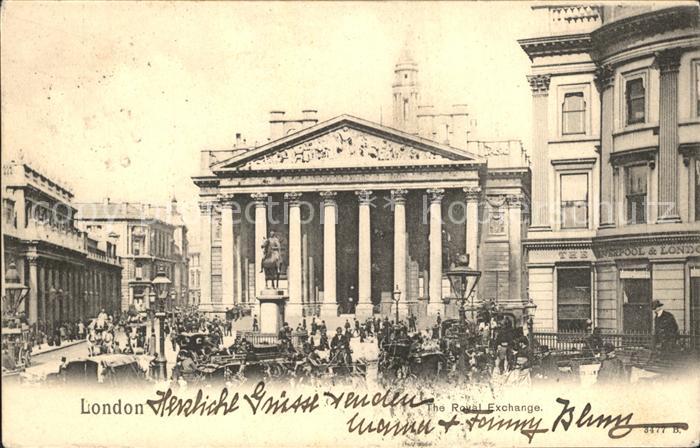 London The Royal Exchange