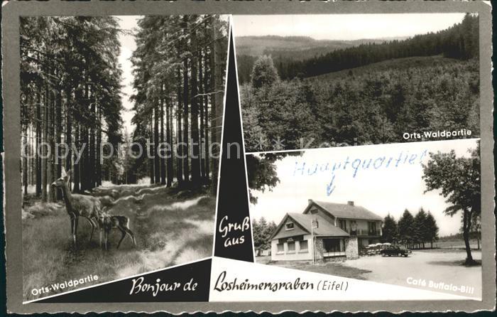 Losheimergraben Orts- Waldpartie Cafe Buffalo- Bill