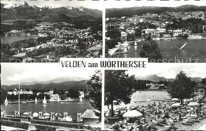 Velden Woerthersee Fliegeraufnahme
