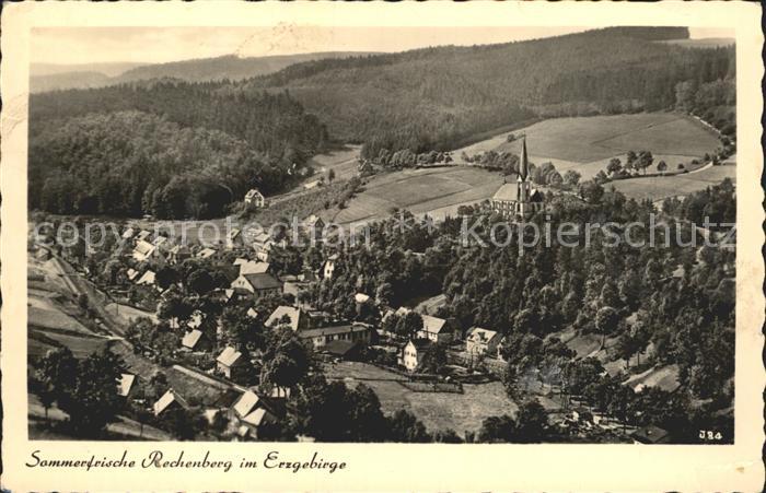 Rechenberg-Bienenmuehle Osterzgebirge Dorfansicht
