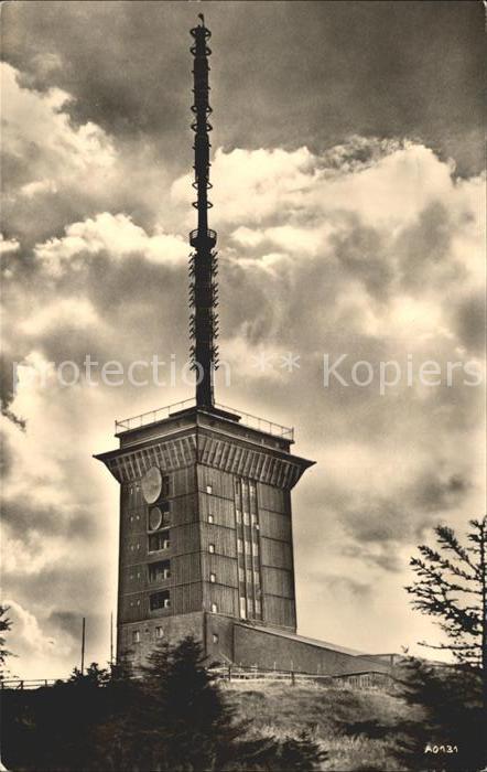 Brocken Harz Unwetter