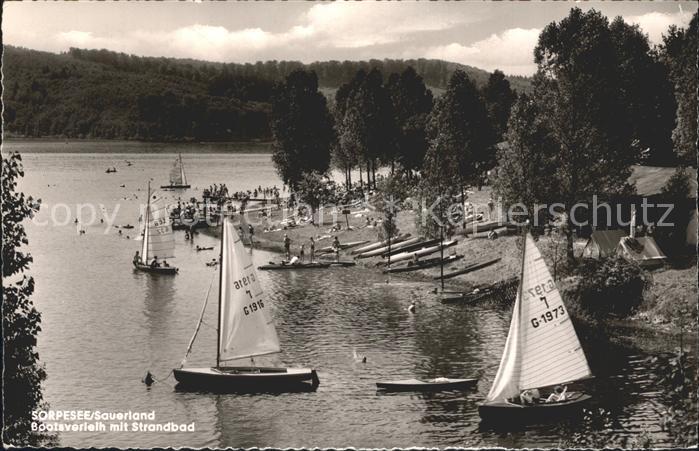 Sorpesee Sauerland Bootsverleih