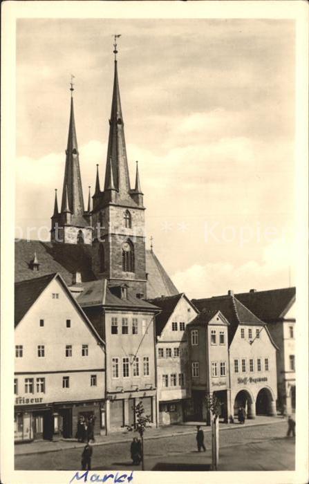 Saalfeld Saale Markt