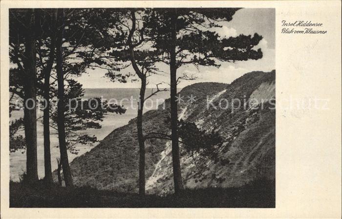 Insel Hiddensee Blick vom Klausner