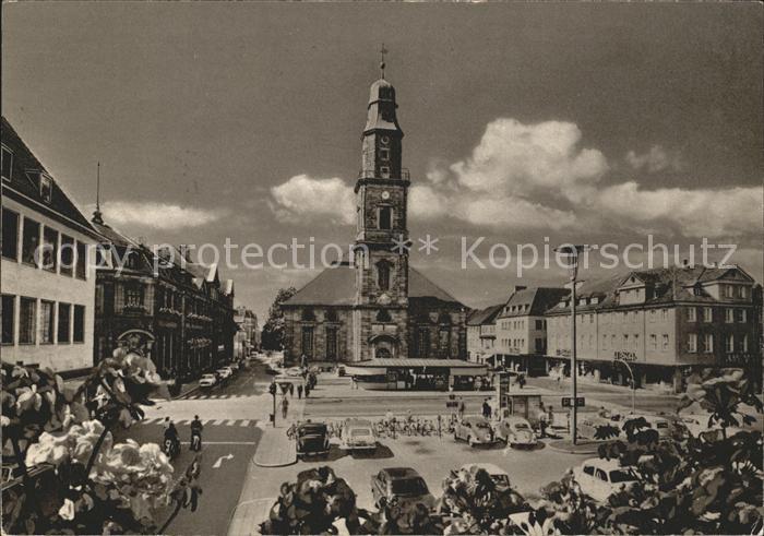 ERLANGEN Bayern Hugenottenplatz