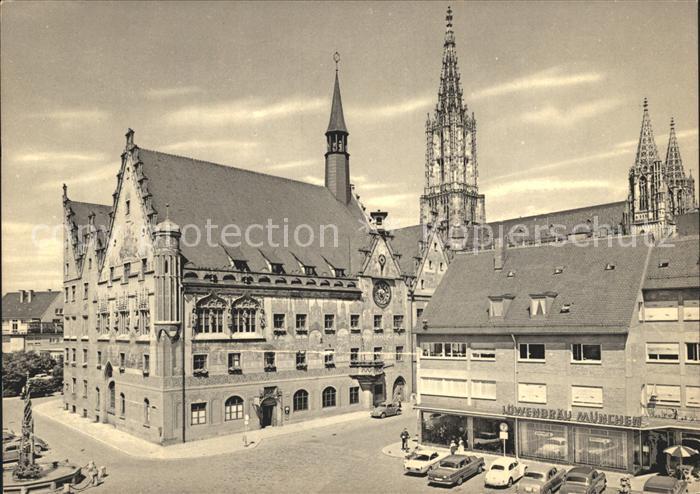 Ulm Donau Rathaus Muenster