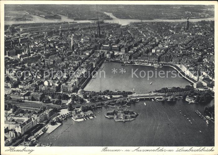 HAMBURG  CITY Lombardsbruecke