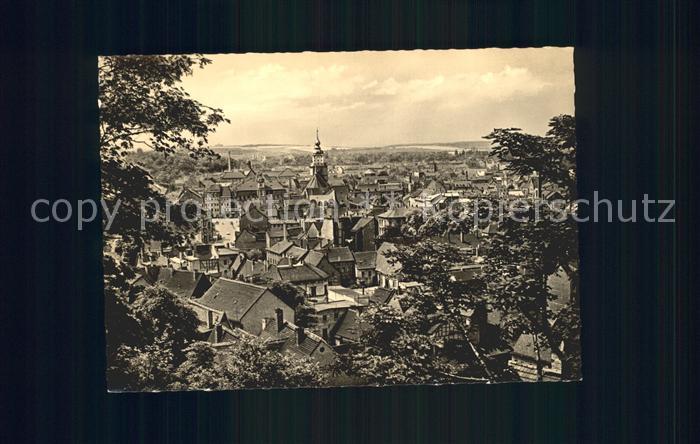 Weissenfels Saale Stadtansicht