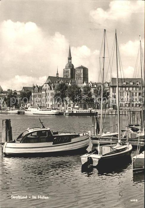 Stralsund Mecklenburg Vorpommern Hafen