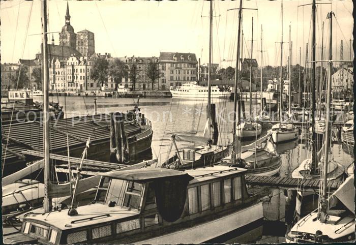 Stralsund Mecklenburg Vorpommern Hafen
