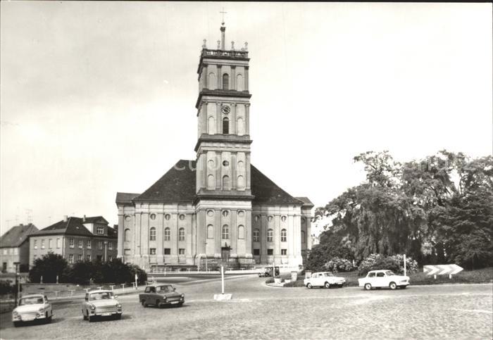 Neustrelitz Markt Stadtkirche