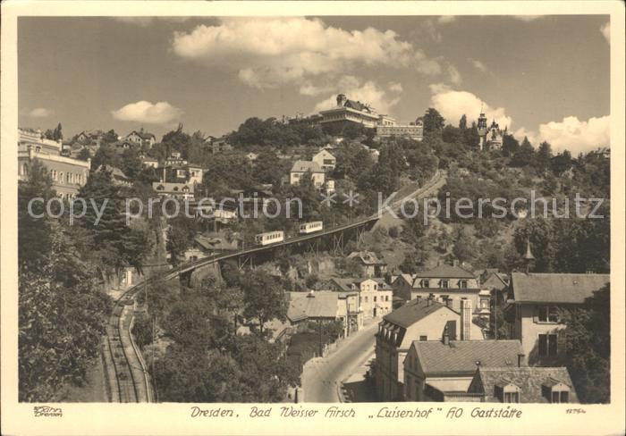 DRESDEN Elbe Luisenhof Ho Gaststaette