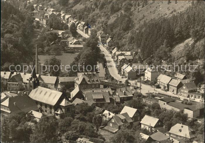 Mellenbach-Glasbach Fliegeraufnahme