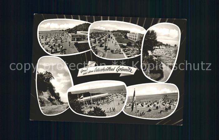 Groemitz Ostseebad Promenade Steilkueste