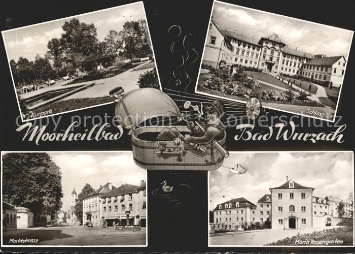 Bad Wurzach Kurpark Marktstrasse Maria Rosengarten Schloss