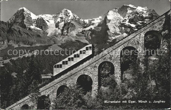 Muerrenbahn Eiger-Moench-Jungfrau