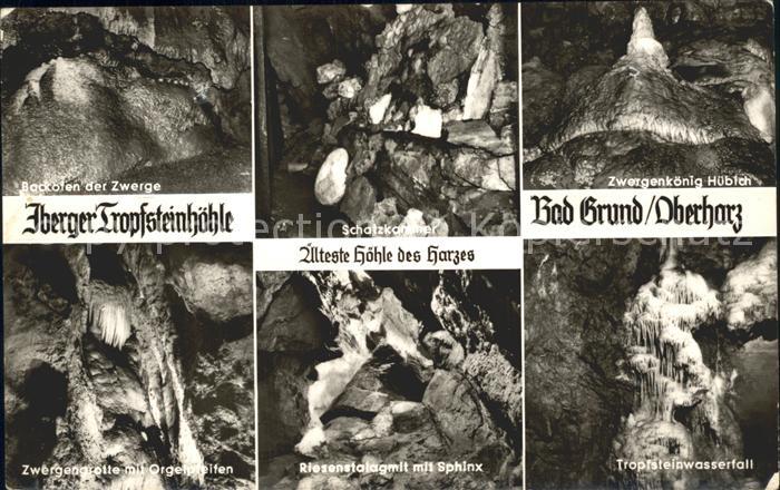 Hoehlen Caves Grottes Bad Grund Iberger Tropfsteinhöhle Backo