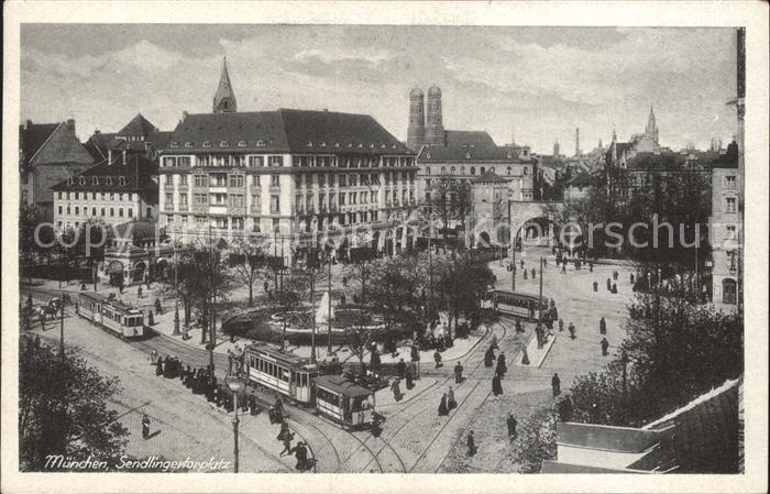 Strassenbahn Muenchen Sendlingertorplatz