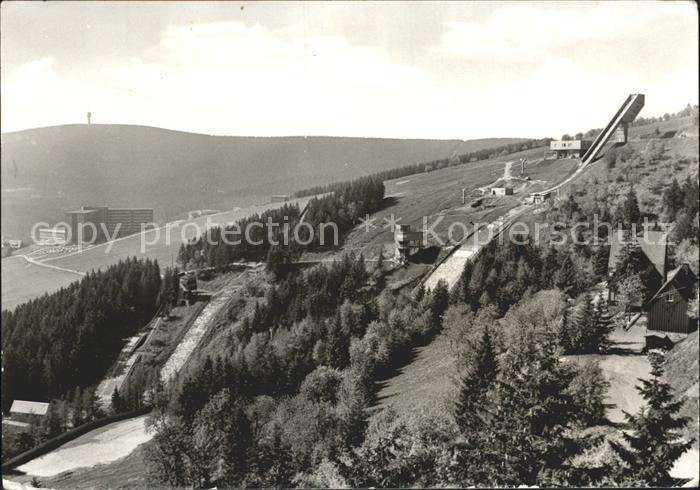 Ski-Flugschanze Oberwiesenthal Erzgebirge