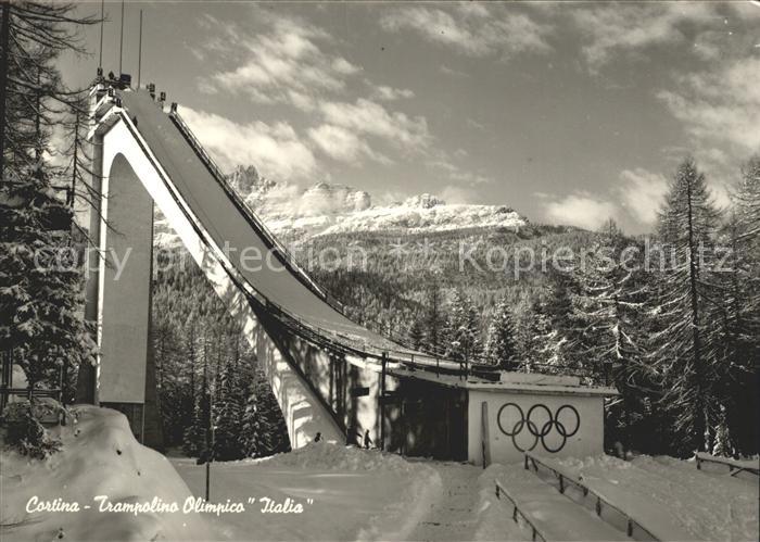 Ski-Flugschanze Cortina Trampolino Olimpico Italia