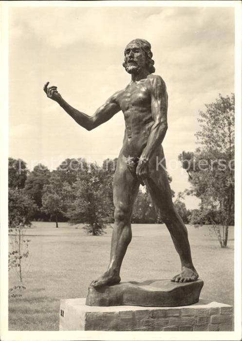 Gartenbauaustellung Hamburg Johannes der Taeufer Auguste Rodin