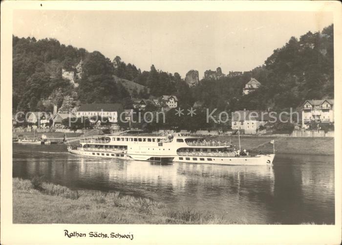 Motorschiffe Karl Marx Rathen