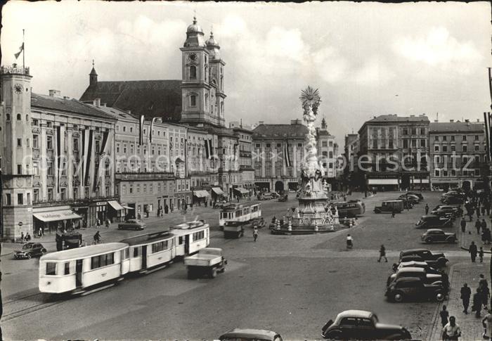Strassenbahn Linz an der Donau Hauptplatz