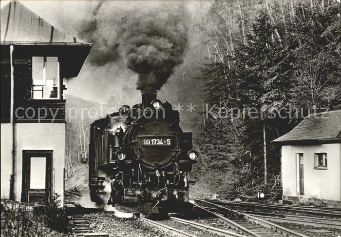 Lokomotive Schmalspurbahn Freital-Hainsberg Kipsdorf Bahnhof