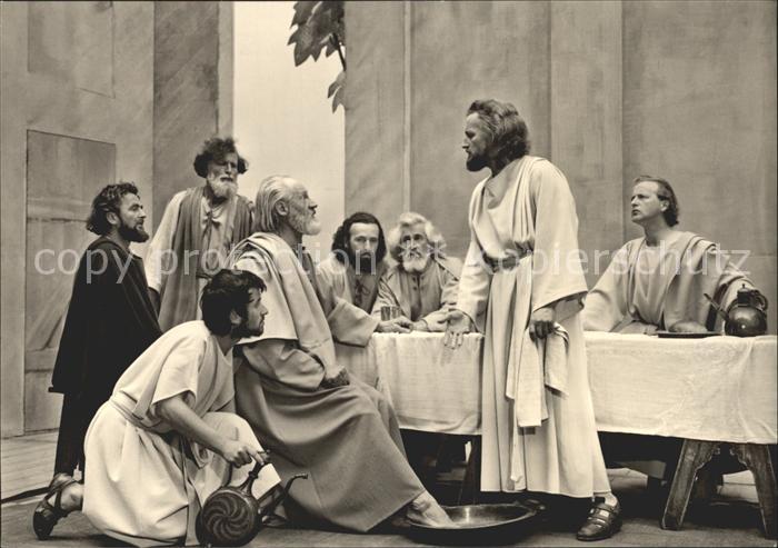 Passionsspiele Oberammergau Fusswaschung