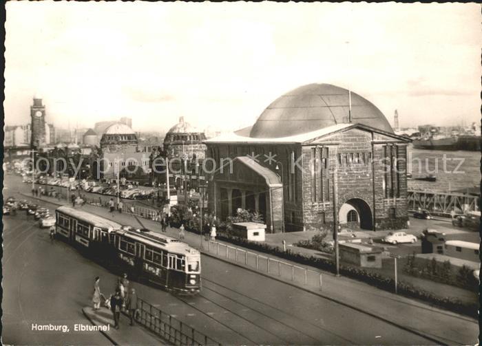 Strassenbahn Hamburg Elbtunnel