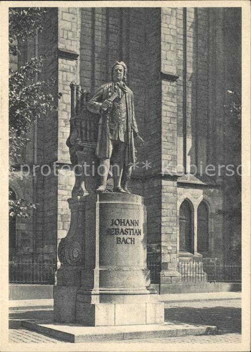 Bach Johann Sebastian Denkmal Leipzig