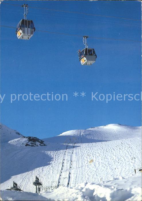 Seilbahn Skigebiet Vorab 3000 Graubuenden Crap Sogn Gion