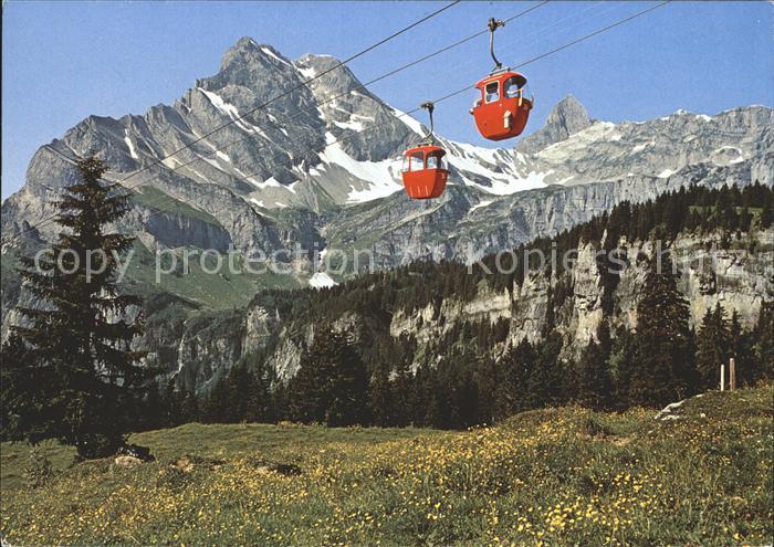 Seilbahn Groetzenbueel Braunwald Ortstock