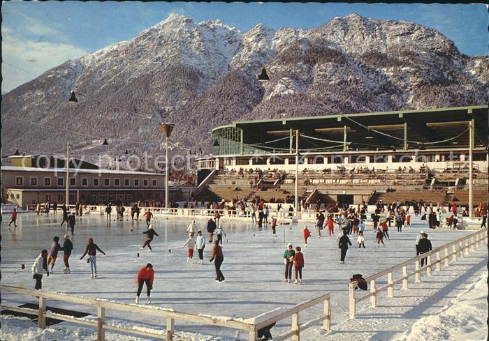 Eislaufen Schlittschuhlaufen Olympia-Eisstadion Garmisch-Partenkirchen Kramer Cu