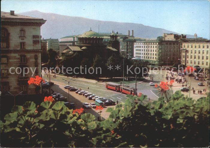 Strassenbahn Sofia Platz W. I. Lenin