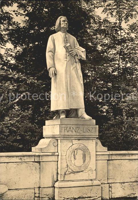Liszt Franz Komponist Denkmal Weimar