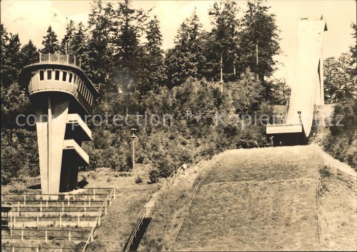 Ski-Flugschanze Grosse Aschbergschanze Klingenthal Sachsen