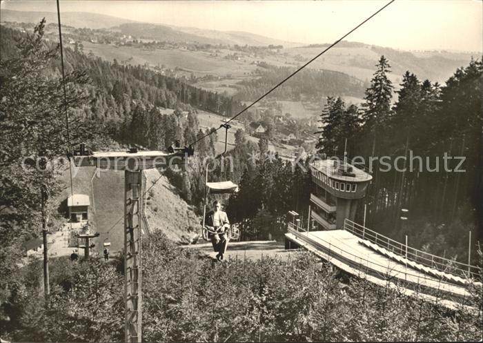 Sessellift Grosse Aschbergschanze Klingenthal Sachsen