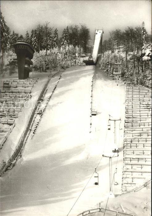 Ski-Flugschanze Grosse Aschbergschanze Klingenthal Sachsen