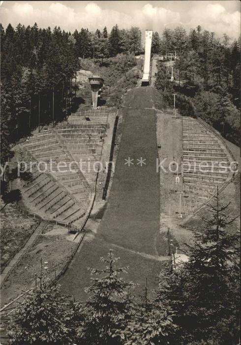 Ski-Flugschanze Grosse Aschbergschanze Klingenthal Sachsen