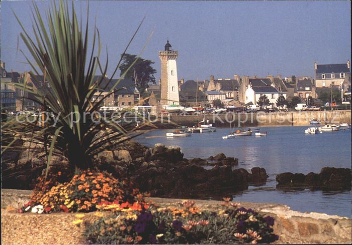 Leuchtturm Lighthouse Roscoff Port