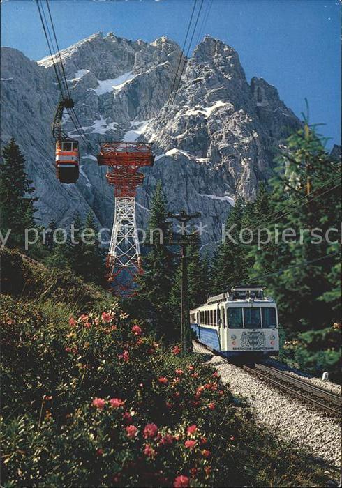 Zugspitzbahn Zahnradbahn Seilbahn Zugspitze
