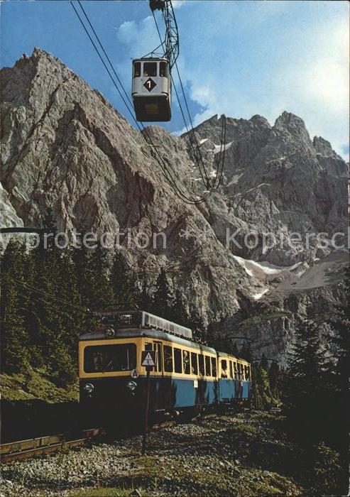 Zugspitzbahn Zahnradbahn Seilbahn Zugspitze