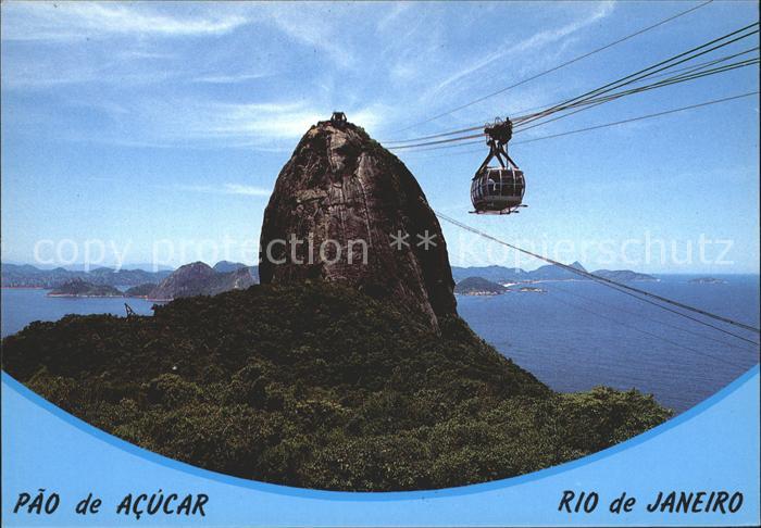 Seilbahn Pao de Acucar Rio de Janeiro